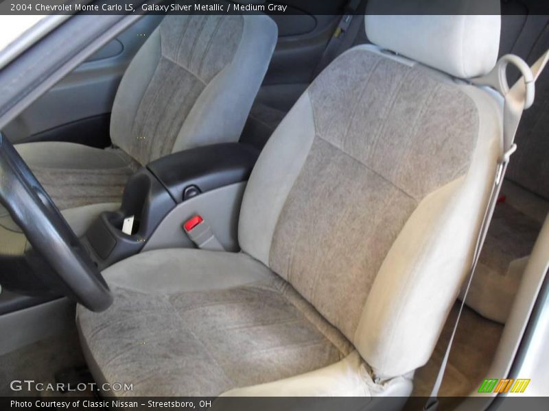 Galaxy Silver Metallic / Medium Gray 2004 Chevrolet Monte Carlo LS
