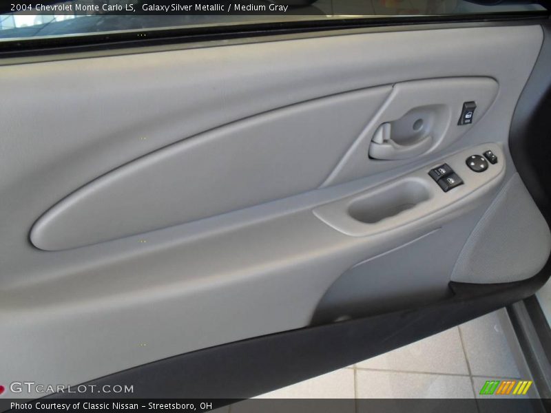 Galaxy Silver Metallic / Medium Gray 2004 Chevrolet Monte Carlo LS
