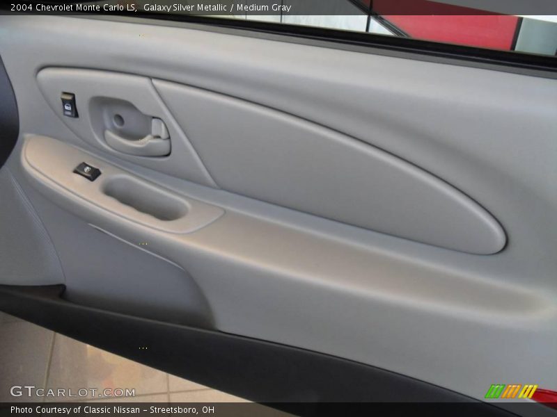 Galaxy Silver Metallic / Medium Gray 2004 Chevrolet Monte Carlo LS