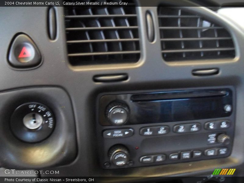 Galaxy Silver Metallic / Medium Gray 2004 Chevrolet Monte Carlo LS