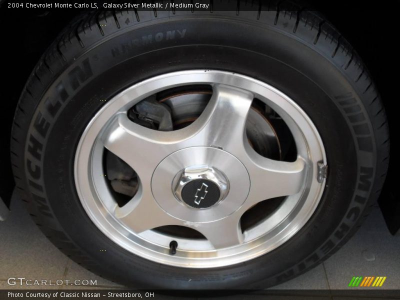 Galaxy Silver Metallic / Medium Gray 2004 Chevrolet Monte Carlo LS