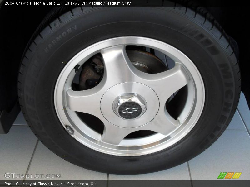 Galaxy Silver Metallic / Medium Gray 2004 Chevrolet Monte Carlo LS