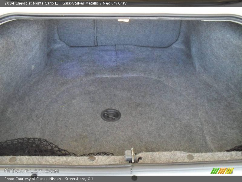 Galaxy Silver Metallic / Medium Gray 2004 Chevrolet Monte Carlo LS