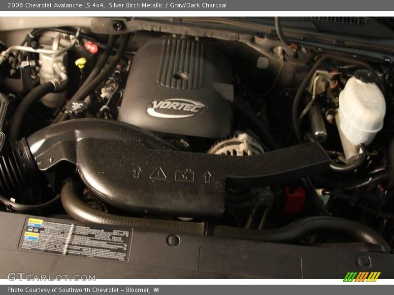 Silver Birch Metallic / Gray/Dark Charcoal 2006 Chevrolet Avalanche LS 4x4