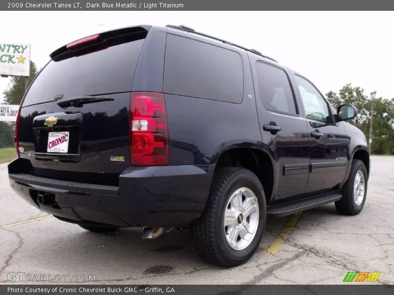 Dark Blue Metallic / Light Titanium 2009 Chevrolet Tahoe LT