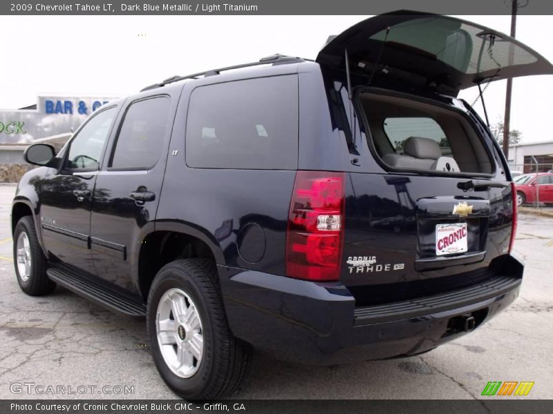 Dark Blue Metallic / Light Titanium 2009 Chevrolet Tahoe LT