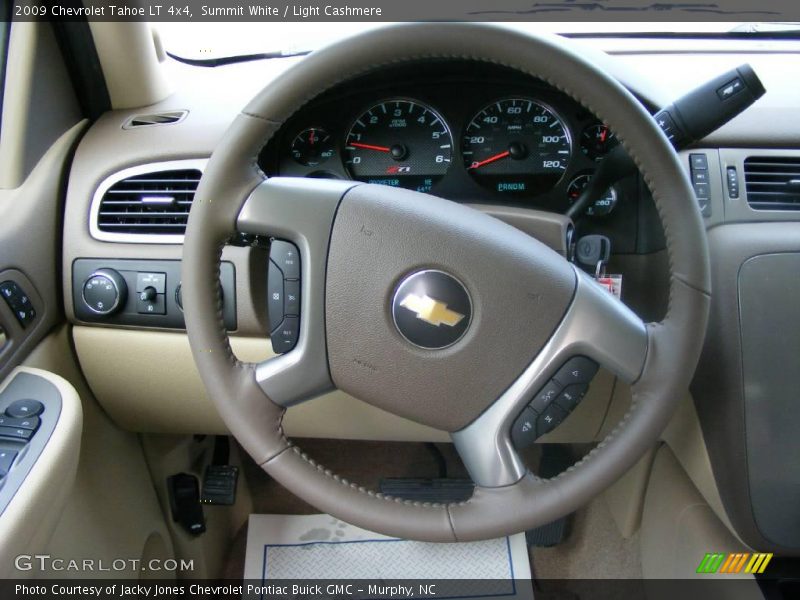 Summit White / Light Cashmere 2009 Chevrolet Tahoe LT 4x4