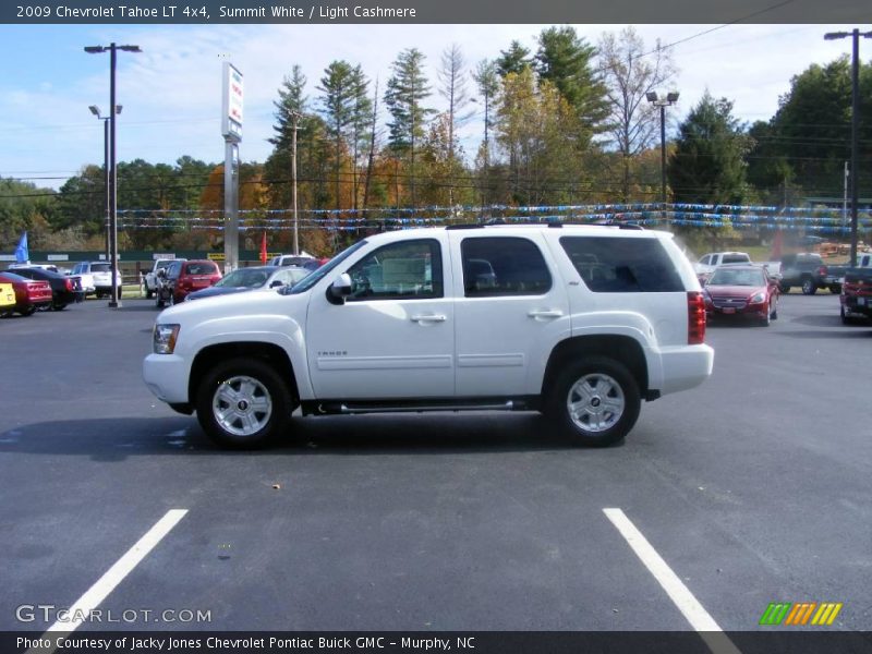Summit White / Light Cashmere 2009 Chevrolet Tahoe LT 4x4