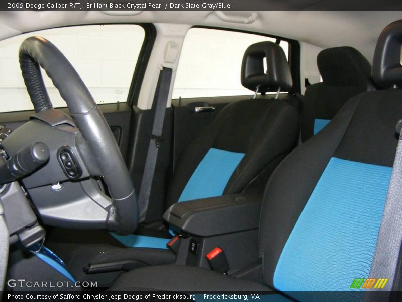 Brilliant Black Crystal Pearl / Dark Slate Gray/Blue 2009 Dodge Caliber R/T