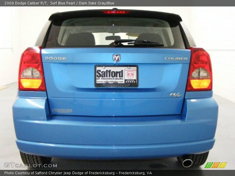 Surf Blue Pearl / Dark Slate Gray/Blue 2009 Dodge Caliber R/T