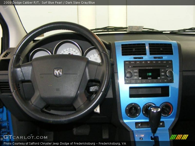 Surf Blue Pearl / Dark Slate Gray/Blue 2009 Dodge Caliber R/T