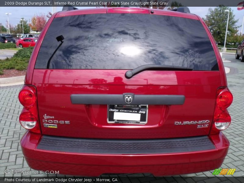 Inferno Red Crystal Pearl Coat / Dark Slate Gray/Light Slate Gray 2009 Dodge Durango SLT