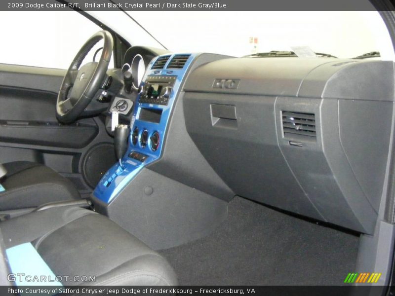 Brilliant Black Crystal Pearl / Dark Slate Gray/Blue 2009 Dodge Caliber R/T