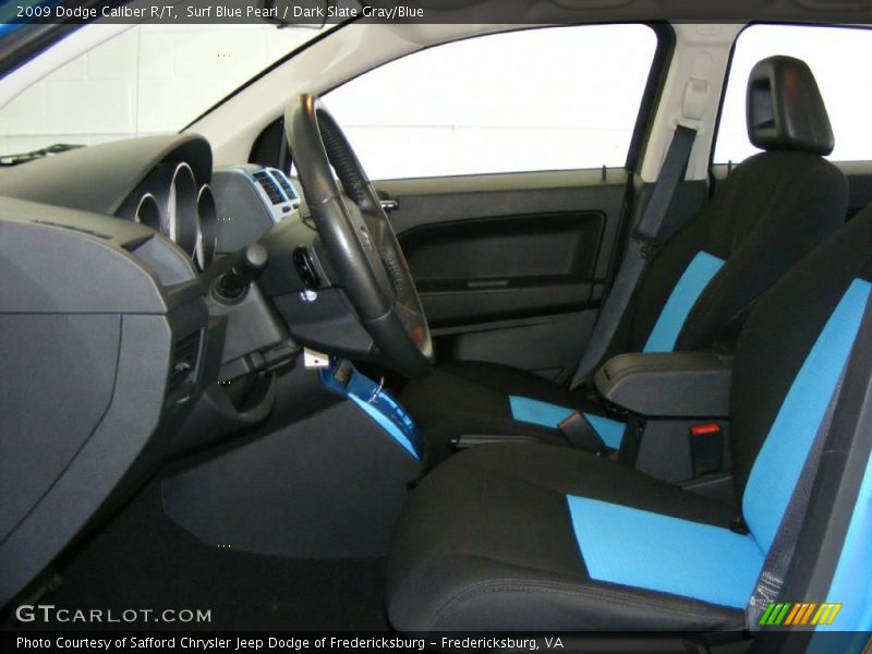 Surf Blue Pearl / Dark Slate Gray/Blue 2009 Dodge Caliber R/T