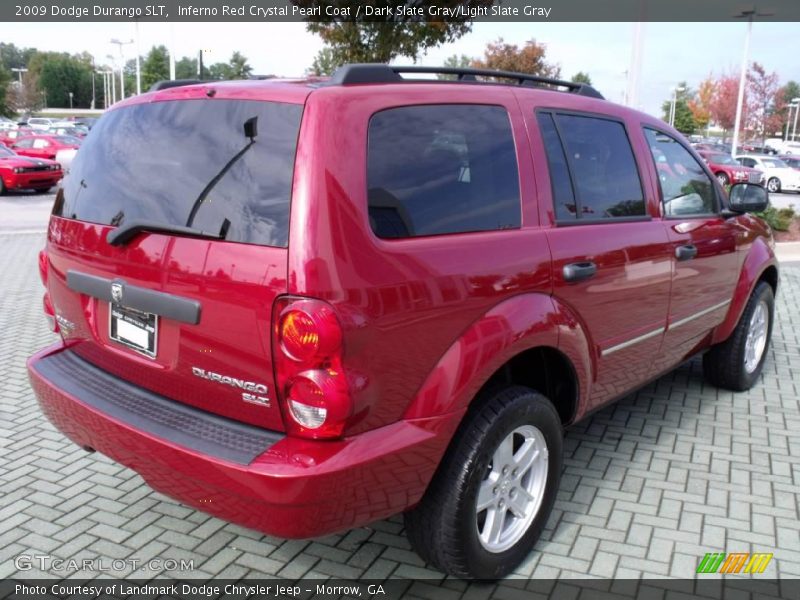 Inferno Red Crystal Pearl Coat / Dark Slate Gray/Light Slate Gray 2009 Dodge Durango SLT