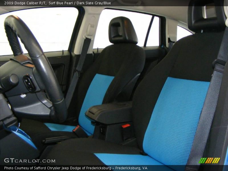 Surf Blue Pearl / Dark Slate Gray/Blue 2009 Dodge Caliber R/T