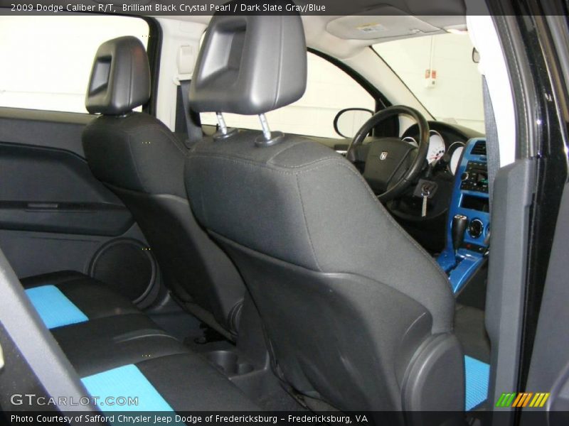 Brilliant Black Crystal Pearl / Dark Slate Gray/Blue 2009 Dodge Caliber R/T