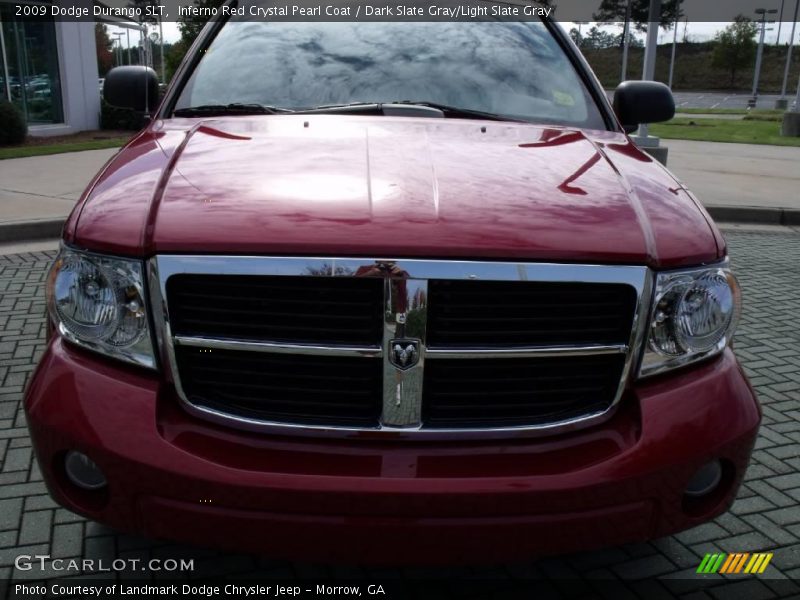 Inferno Red Crystal Pearl Coat / Dark Slate Gray/Light Slate Gray 2009 Dodge Durango SLT