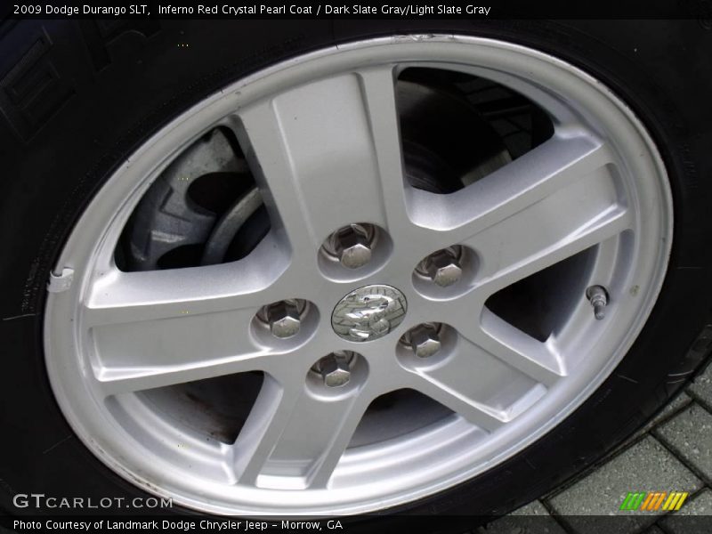 Inferno Red Crystal Pearl Coat / Dark Slate Gray/Light Slate Gray 2009 Dodge Durango SLT