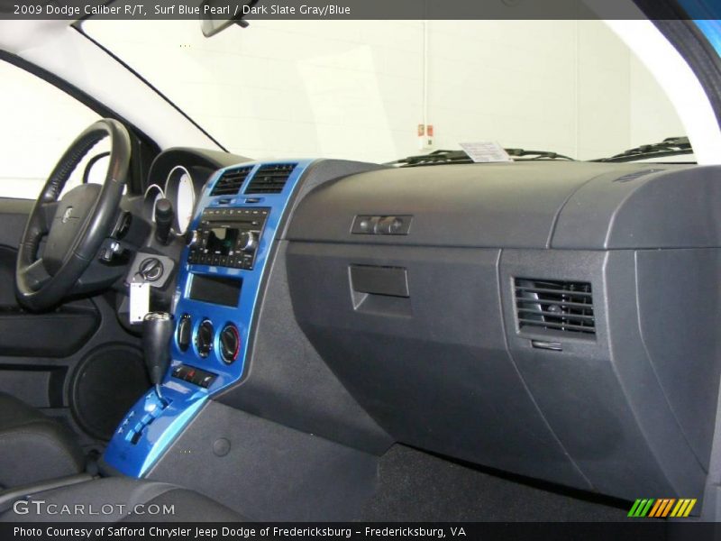 Surf Blue Pearl / Dark Slate Gray/Blue 2009 Dodge Caliber R/T