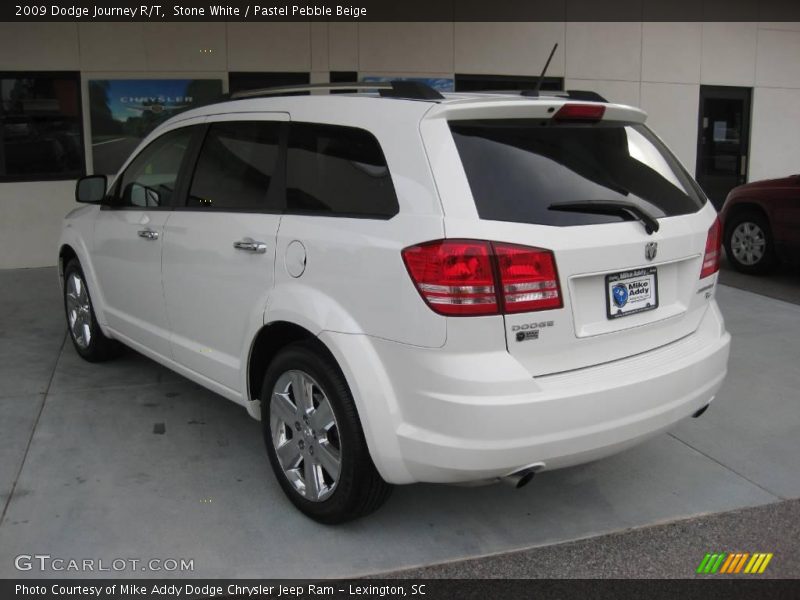Stone White / Pastel Pebble Beige 2009 Dodge Journey R/T