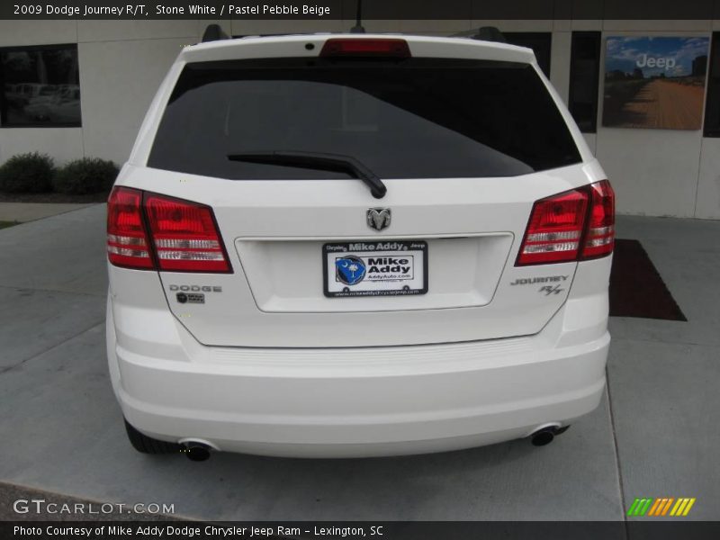 Stone White / Pastel Pebble Beige 2009 Dodge Journey R/T