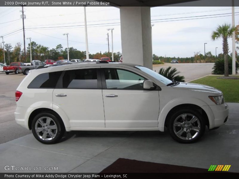 Stone White / Pastel Pebble Beige 2009 Dodge Journey R/T