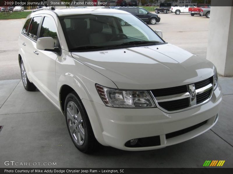 Stone White / Pastel Pebble Beige 2009 Dodge Journey R/T