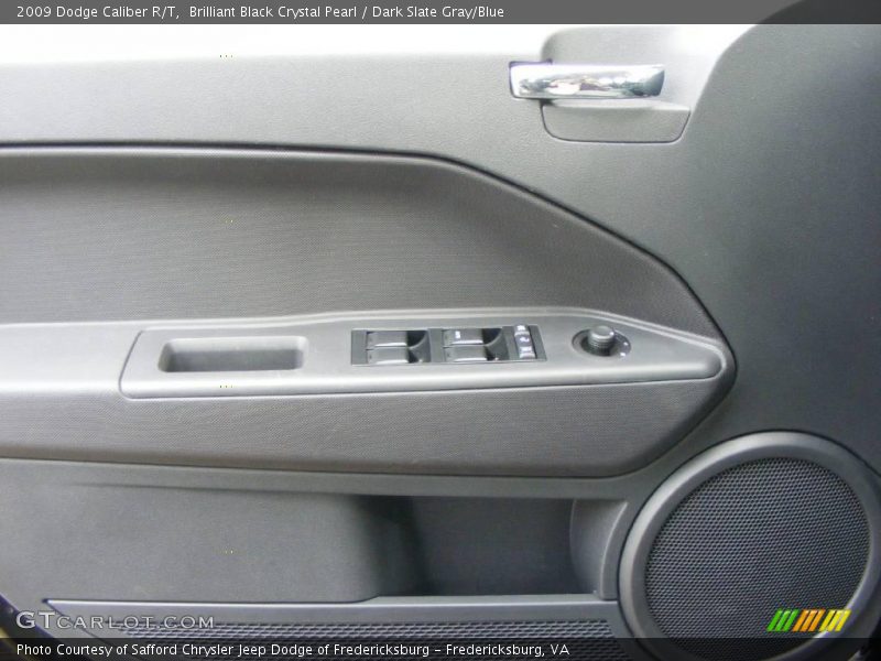 Brilliant Black Crystal Pearl / Dark Slate Gray/Blue 2009 Dodge Caliber R/T