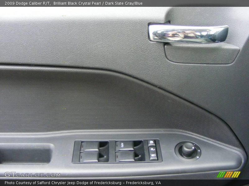 Brilliant Black Crystal Pearl / Dark Slate Gray/Blue 2009 Dodge Caliber R/T