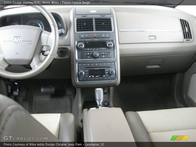 Stone White / Pastel Pebble Beige 2009 Dodge Journey R/T