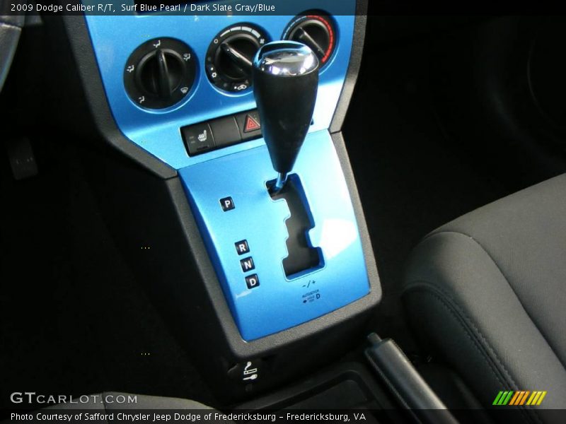 Surf Blue Pearl / Dark Slate Gray/Blue 2009 Dodge Caliber R/T