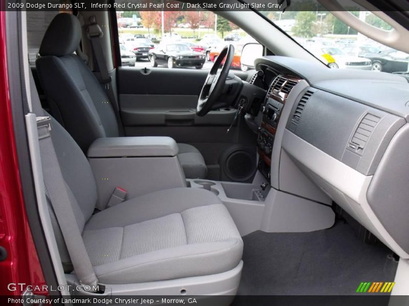 Inferno Red Crystal Pearl Coat / Dark Slate Gray/Light Slate Gray 2009 Dodge Durango SLT