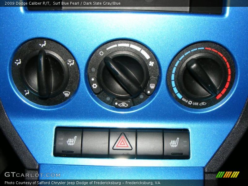 Surf Blue Pearl / Dark Slate Gray/Blue 2009 Dodge Caliber R/T