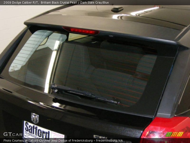 Brilliant Black Crystal Pearl / Dark Slate Gray/Blue 2009 Dodge Caliber R/T