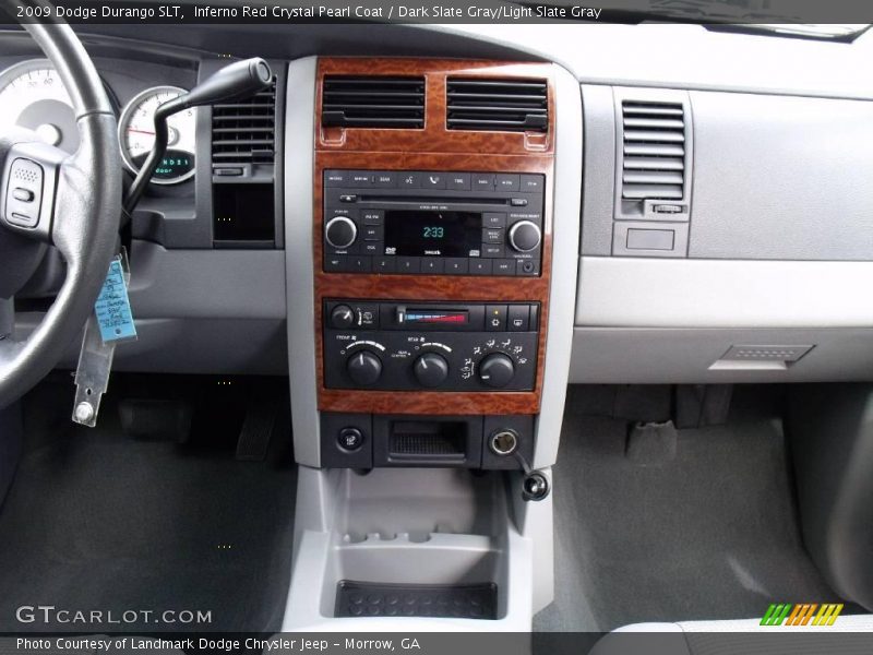 Inferno Red Crystal Pearl Coat / Dark Slate Gray/Light Slate Gray 2009 Dodge Durango SLT