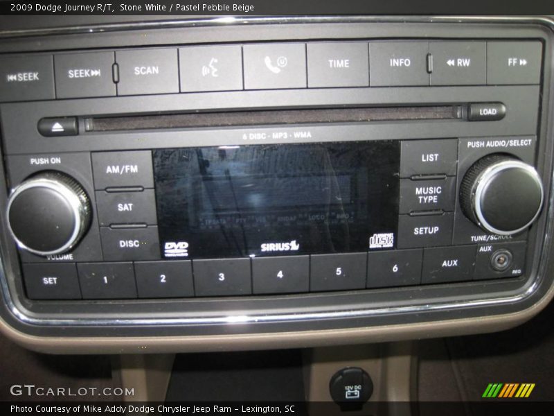 Stone White / Pastel Pebble Beige 2009 Dodge Journey R/T