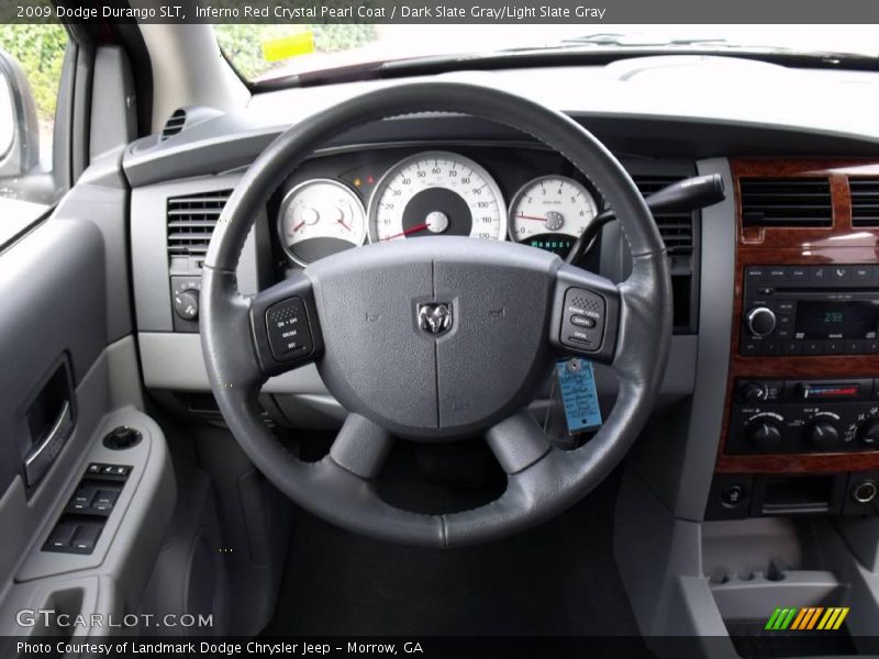 Inferno Red Crystal Pearl Coat / Dark Slate Gray/Light Slate Gray 2009 Dodge Durango SLT