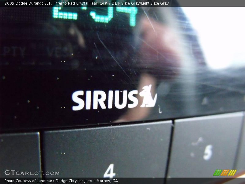 Inferno Red Crystal Pearl Coat / Dark Slate Gray/Light Slate Gray 2009 Dodge Durango SLT