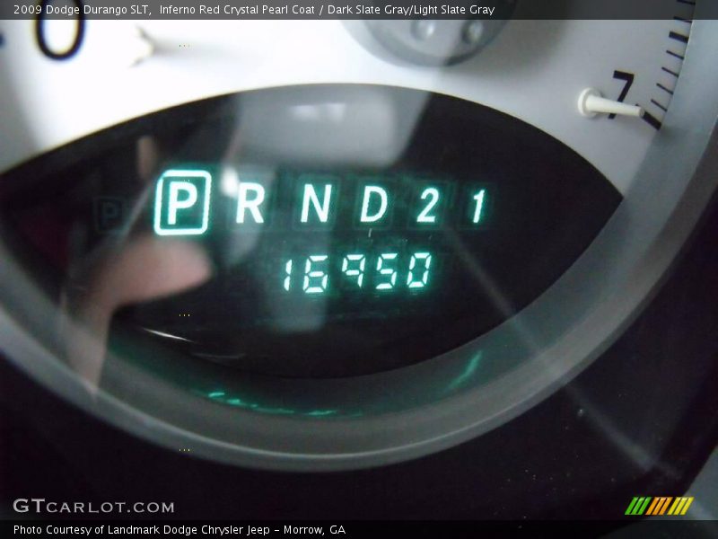 Inferno Red Crystal Pearl Coat / Dark Slate Gray/Light Slate Gray 2009 Dodge Durango SLT