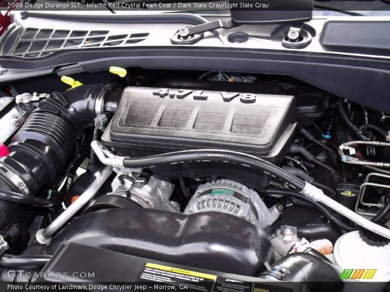 Inferno Red Crystal Pearl Coat / Dark Slate Gray/Light Slate Gray 2009 Dodge Durango SLT
