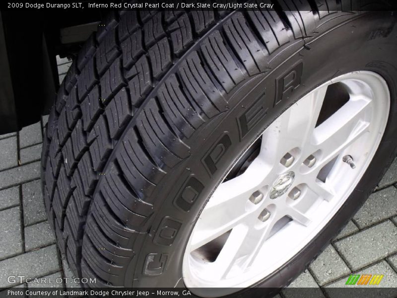 Inferno Red Crystal Pearl Coat / Dark Slate Gray/Light Slate Gray 2009 Dodge Durango SLT