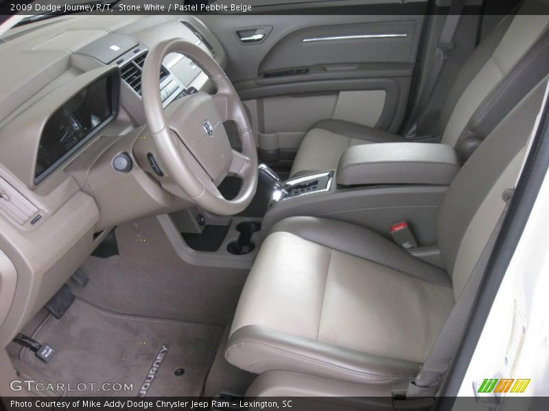 Stone White / Pastel Pebble Beige 2009 Dodge Journey R/T