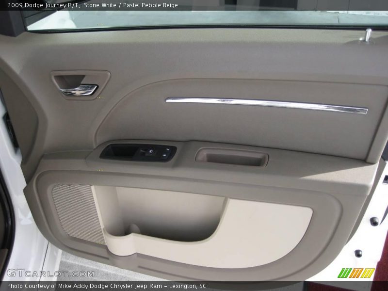 Stone White / Pastel Pebble Beige 2009 Dodge Journey R/T