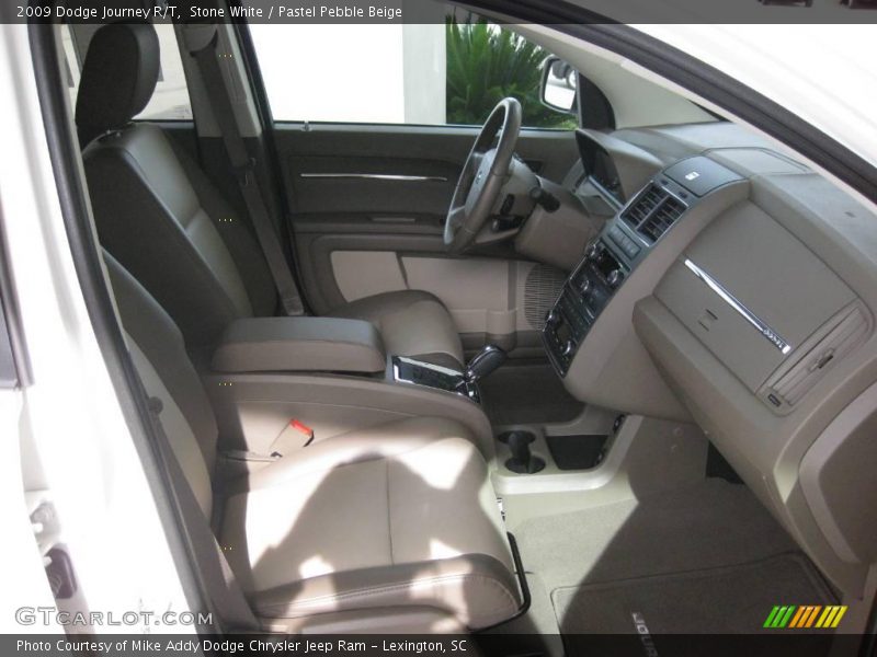 Stone White / Pastel Pebble Beige 2009 Dodge Journey R/T