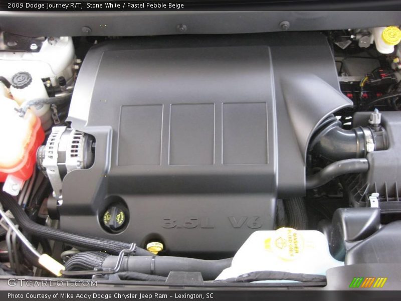 Stone White / Pastel Pebble Beige 2009 Dodge Journey R/T