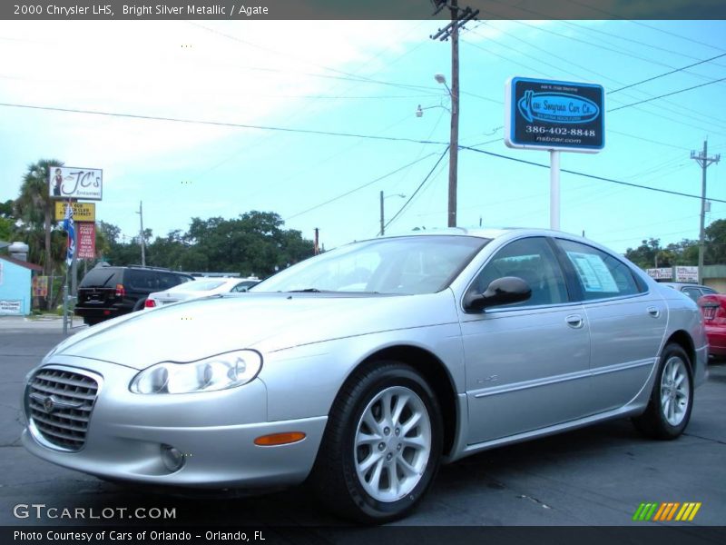 Bright Silver Metallic / Agate 2000 Chrysler LHS