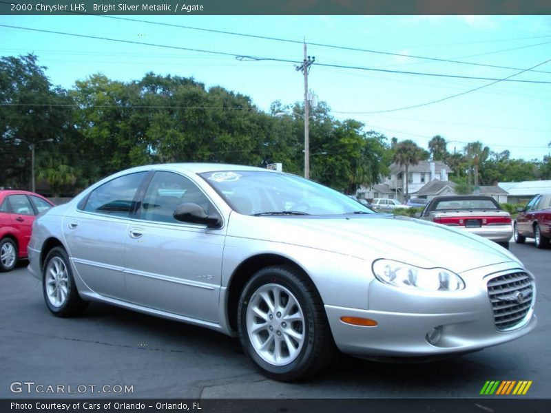 Bright Silver Metallic / Agate 2000 Chrysler LHS