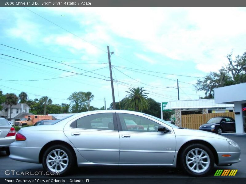 Bright Silver Metallic / Agate 2000 Chrysler LHS