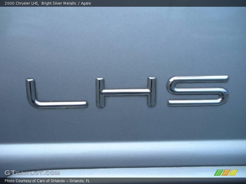 Bright Silver Metallic / Agate 2000 Chrysler LHS